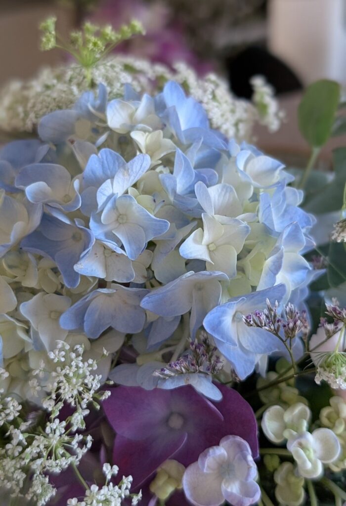 紫陽花アレンジ